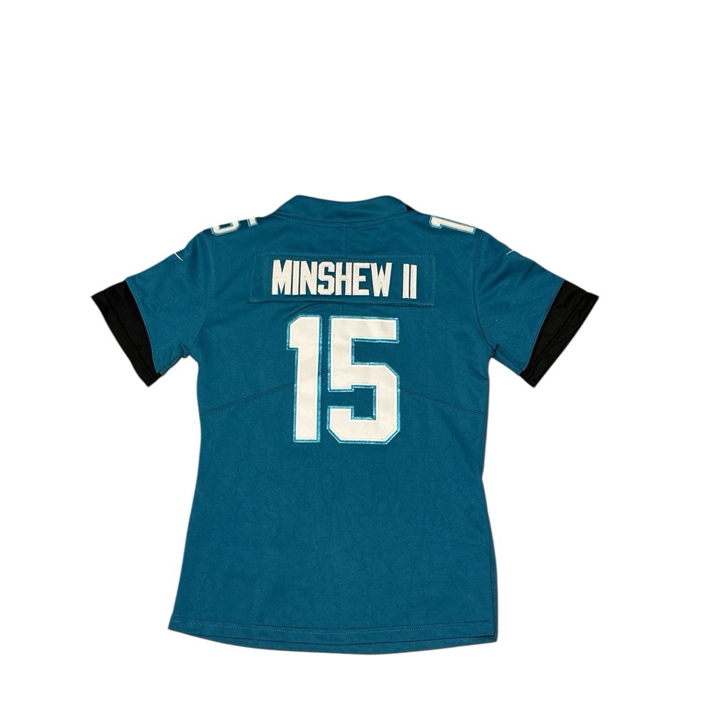 Nike Jacksonville Jaguars Gardner Minshew ll #15 NFL On Field Jersey YOUTH S - Picture 4 of 10